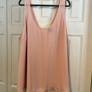 Torrid Blush Lace Trim Chemise